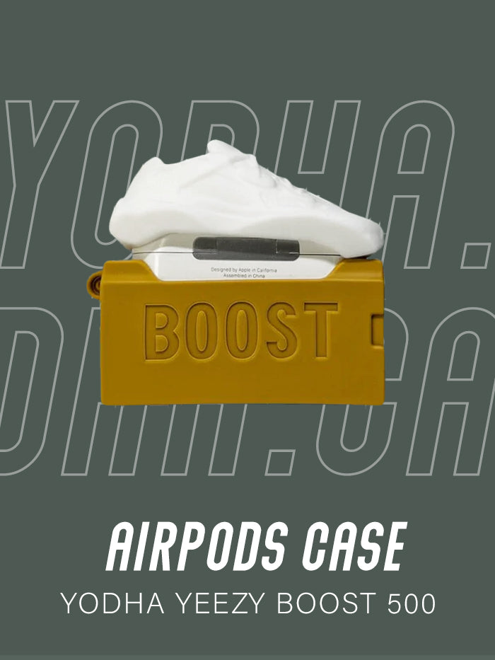 Yeezy 500 White Airpods Case