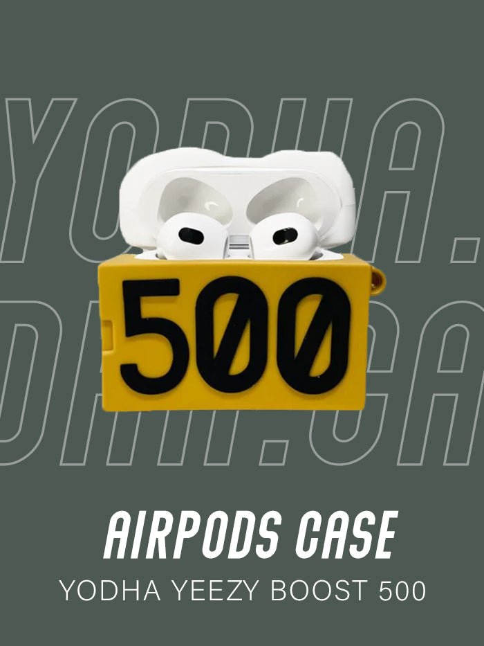 Yeezy 500 White Airpods Case