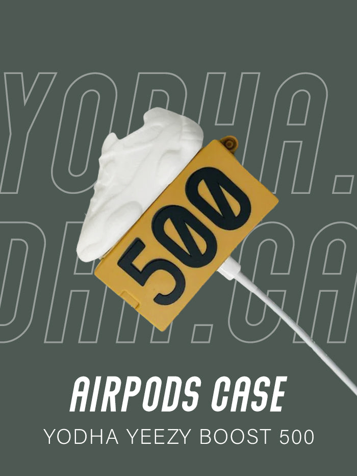 Yeezy 500 White Airpods Case